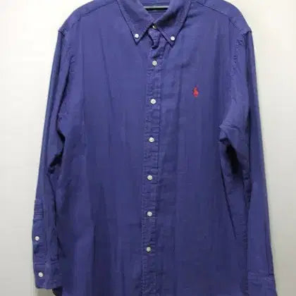 [BUNJANG] Polo Ralph Lauren Double Check Washed Cotton Shirt / 폴로 POLO 매장정품 이중체크배색 워싱면남방 택L