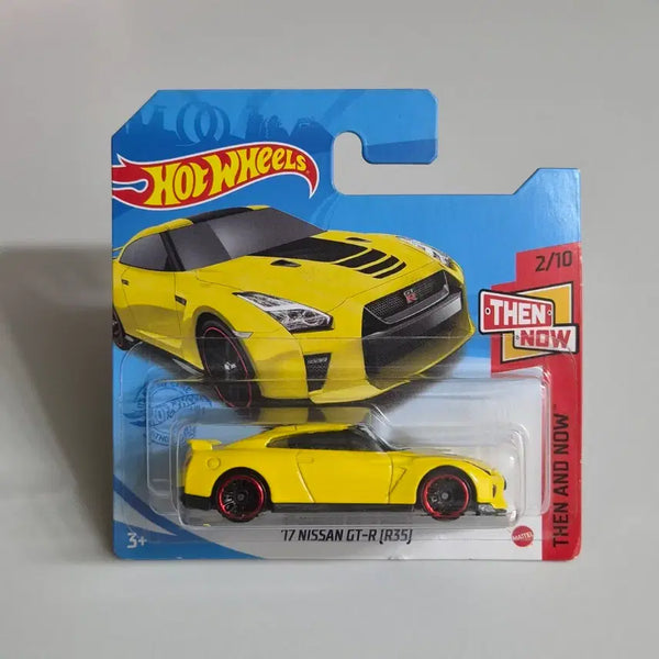 [BUNJANG] Hot Wheels '17 Nissan GT-R [R35] Yellow (Then and Now Series) Sealed / [미개봉] 핫휠 '17 닛산 GT-R [R35] 옐로우 ('17 NISSAN GT-R)
