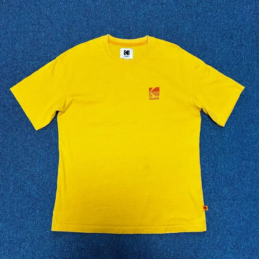 [BUNJANG] Kodak T-Shirt Yellow / 코닥 반팔티 S