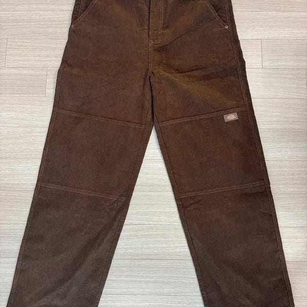 [BUNJANG] Dickies Double Knee Corduroy Work Pants Brown 34 / 디키즈 더블니 코듀로이 워크팬츠 브라운 34