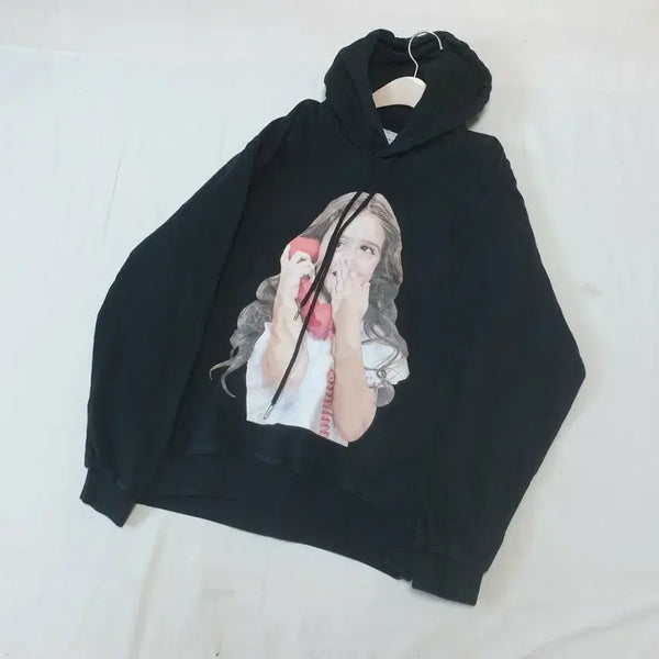 [BUNJANG] ACMEDRABI Black Hoodie / 아크메드라비 블랙 후드