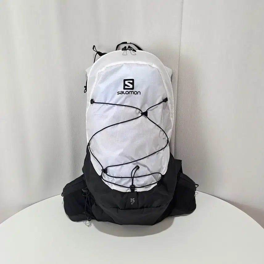 [BUNJANG] Salomon XT 15 Lightweight Backpack White / (택포) 살로몬 XT 15 경량 배낭 S로고 백팩 화이트 C251