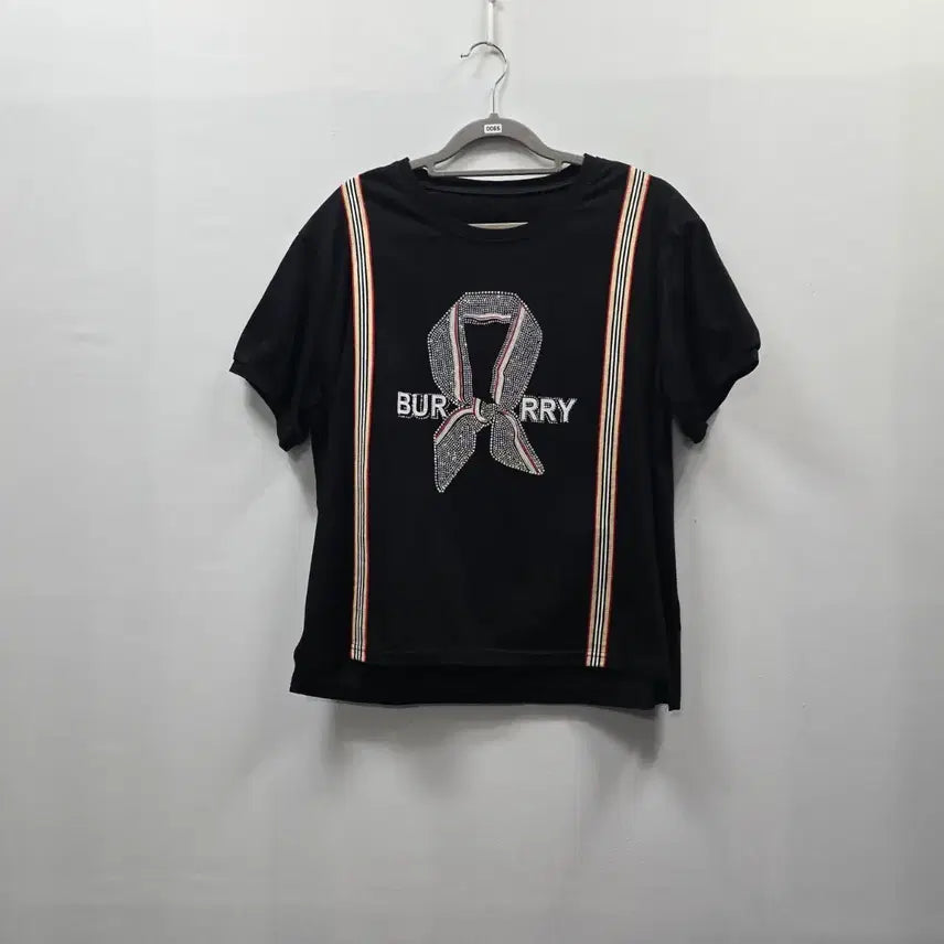 [BUNJANG] Black Short Sleeve T-Shirt / 0085 블랙 반팔 티셔츠