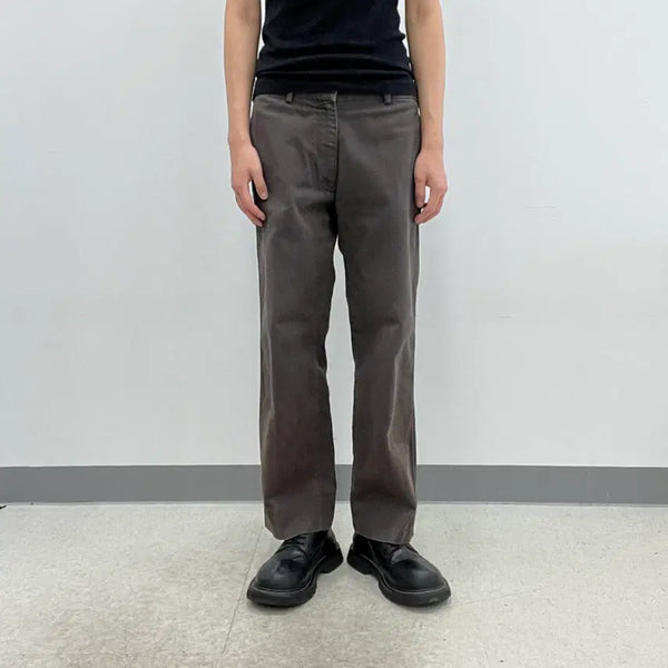 [BUNJANG] C.P. Company Vintage Brown Cotton Work Pants 48 / CP컴퍼니 빈티지 브라운 코튼 워크 팬츠 48
