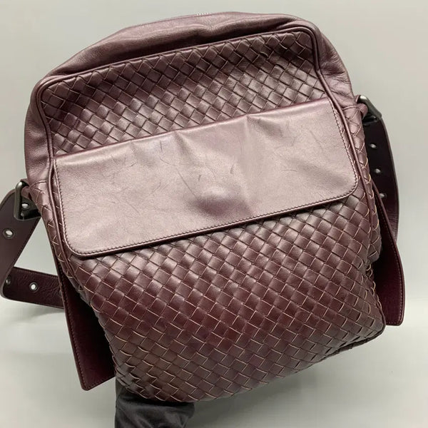 [BUNJANG] Bottega Veneta Intrecciato Leather Backpack / 267003274 보테가베네타 인트레치아토 위빙 가죽 백팩
