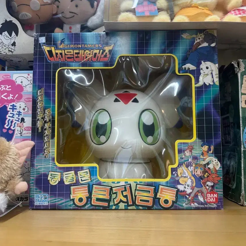 [BUNJANG] Digimon Classic Donglemon Large Piggy Bank / 디지몬 고전 동글몬 대형 저금통