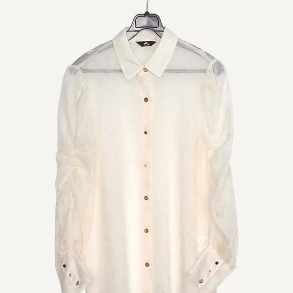 [BUNJANG] Ohl (OHL) Flower Blouse / 오앨 OHL 플라워 블라우스_A610