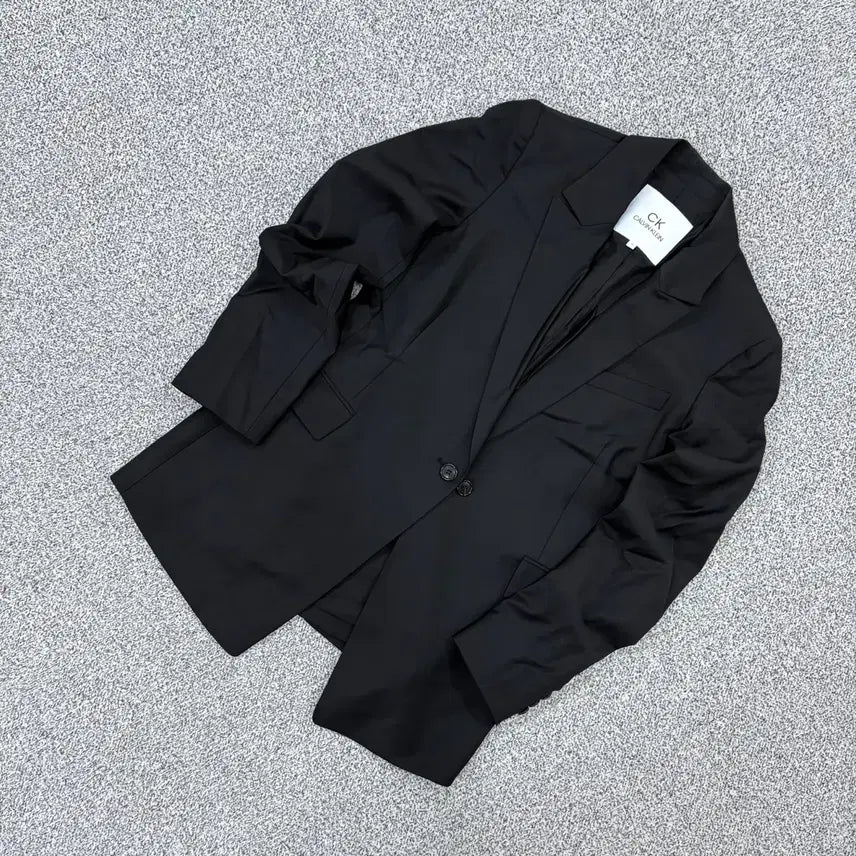 [BUNJANG] Calvin Klein Wool Nylon Blazer Jacket / 38 캘빈클라인 울 나일론 블레이저 자켓 0730J2
