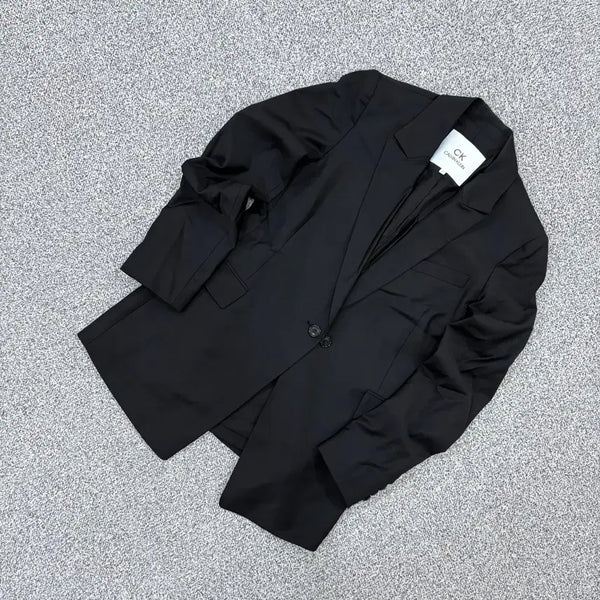 [BUNJANG] Calvin Klein Wool Nylon Blazer Jacket / 38 캘빈클라인 울 나일론 블레이저 자켓 0730J2