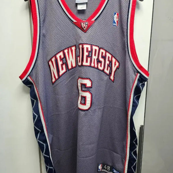 [BUNJANG] Reebok New Jersey Nets Basketball Jersey #6 Martin / 리복 뉴저지 넷츠 농구 유니폼 6번 마틴