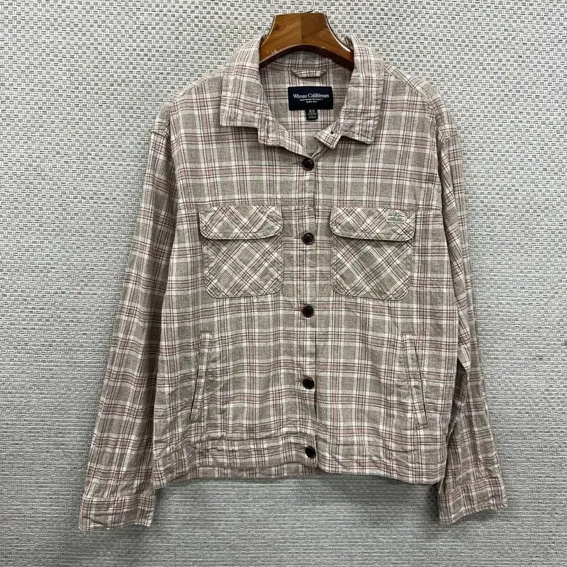 [BUNJANG] Who AU Linen Jacket M / 후아유 린넨 자켓 M H00400