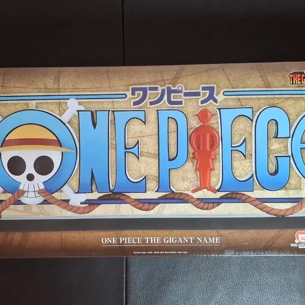 [BUNJANG] One Piece Giant Name Logo Ichiban Sho Figure / (택포21)원피스 기간트 네임 로고 피규어 이치반쇼 제일복권