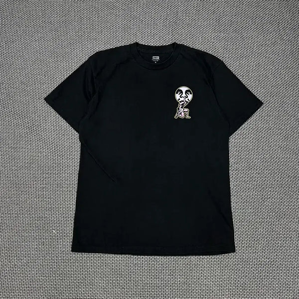 [BUNJANG] Obey Black Big Logo T-Shirt / 오베이 블랙 빅로고 반팔