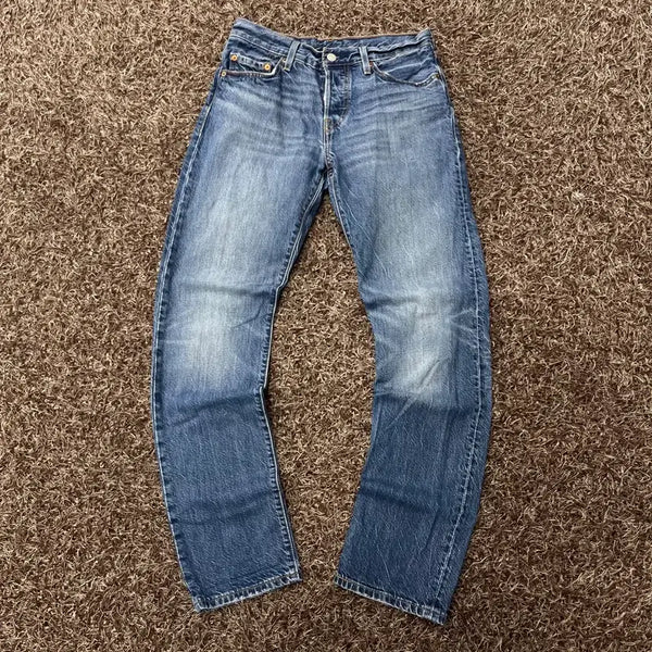 [BUNJANG] Levi's 501 Washed Straight Denim Pants / 26 리바이스 501 스트레이트 워싱 데님 팬츠
