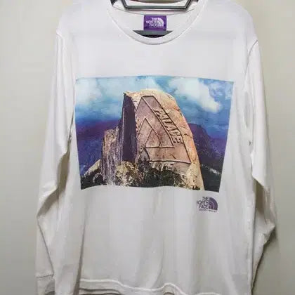 [BUNJANG] The North Face x Palace Cotton Round T-Shirt Japanese S / 노스페이스 / PALACE 면라운드티 일본판 택S 실측확인요