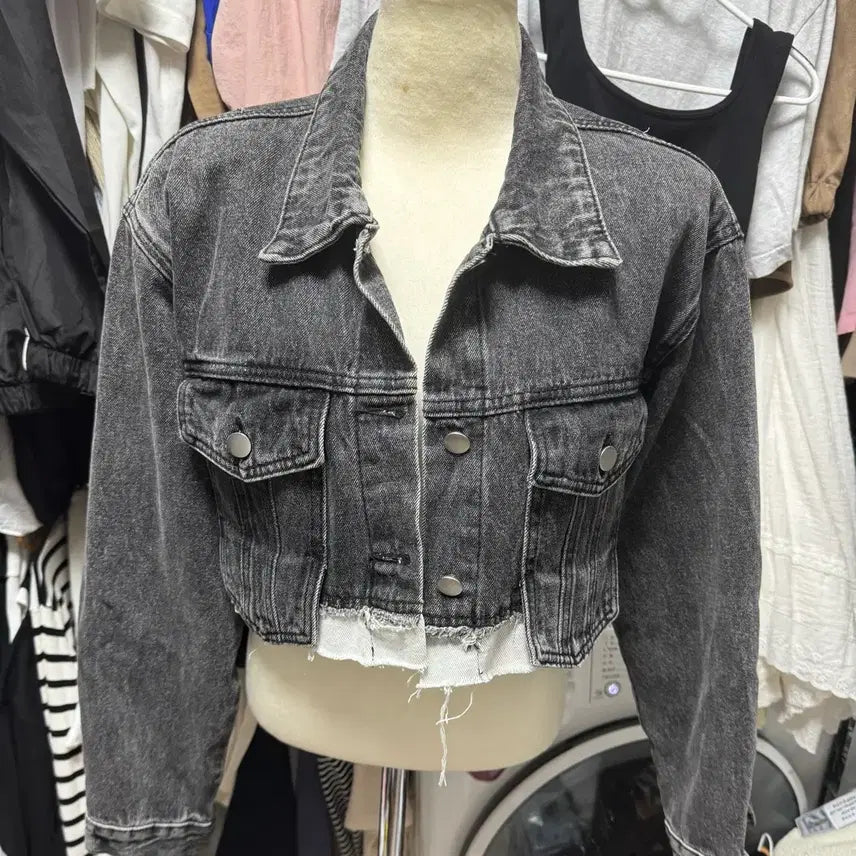 [BUNJANG] Denim Jacket / 흑청자켓