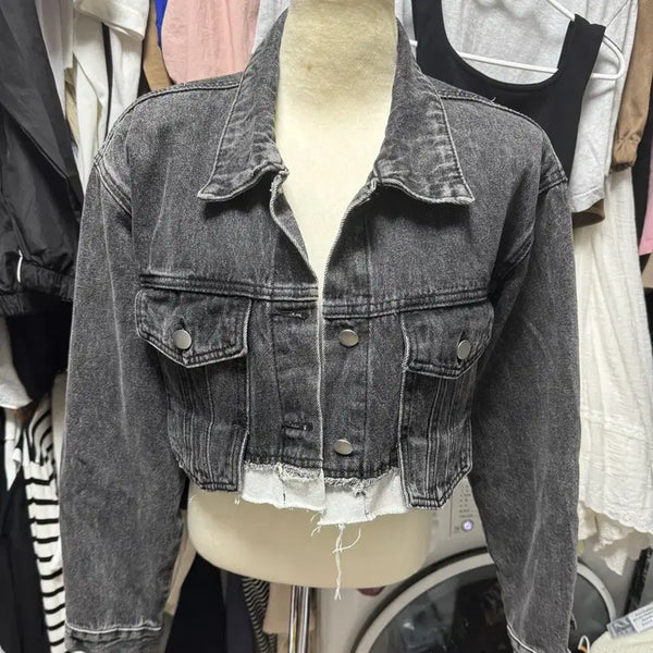 [BUNJANG] Denim Jacket / 흑청자켓