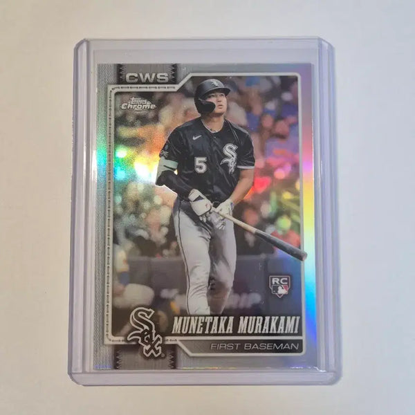 [BUNJANG] MLB Chicago White Sox Murakami Munetaka Rookie Refractor Card / MLB 시카고 화이트삭스 무라카미 무네타카 루키 리프렉터 카드