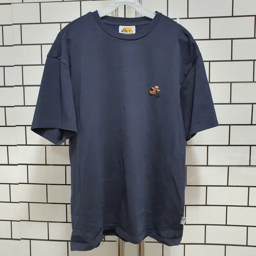 [BUNJANG] White Printing Short Sleeve T-Shirt / 흰-296 프린팅 반팔