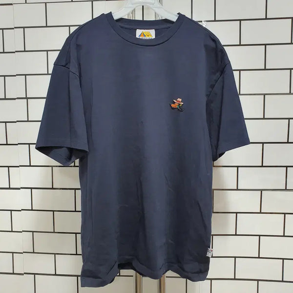 [BUNJANG] White Printing Short Sleeve T-Shirt / 흰-296 프린팅 반팔
