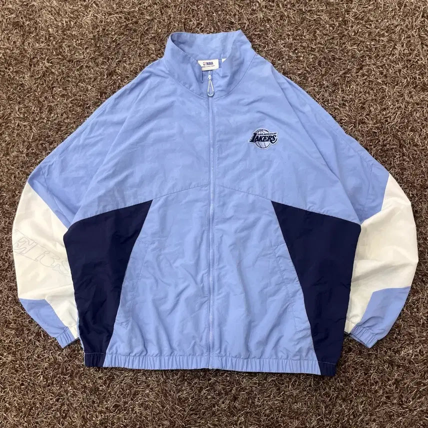 [BUNJANG] XL NBA Los Angeles Lakers Windbreaker Jacket / XL NBA LA 레이커스 바람막이 자켓