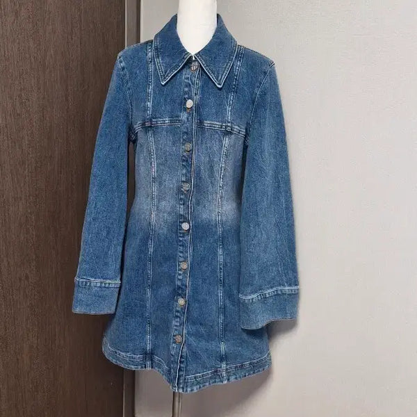 [BUNJANG] Baum Und Pferdgarten Denim Mini Dress XS / 바움운드페르드가르튼(34/XS) 데님미니원피스
