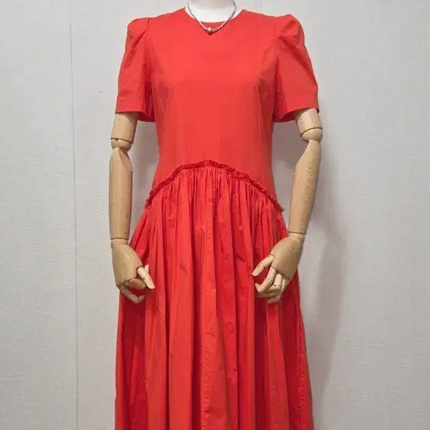 [BUNJANG] 11AM Puff Sleeve Long Dress / 11AM(일레븐에이엠) 롱 원피스
