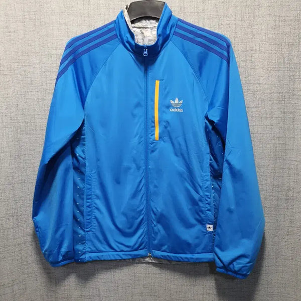 [BUNJANG] Adidas Reversible Leopard Trefoil Jersey Windbreaker / 아디다스 리버시블 레오파드 트레포일 져지 바람막이 95