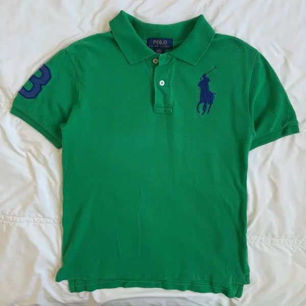 [BUNJANG] Polo Ralph Lauren Big Pony Green T-Shirt / 폴로 빅포니 그린