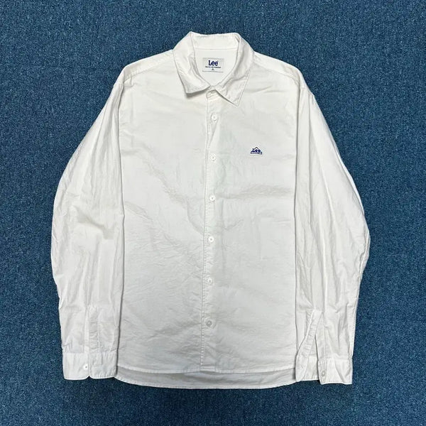 [BUNJANG] Lee Oxford Shirt White Size S / 리 옥스포드 셔츠 S