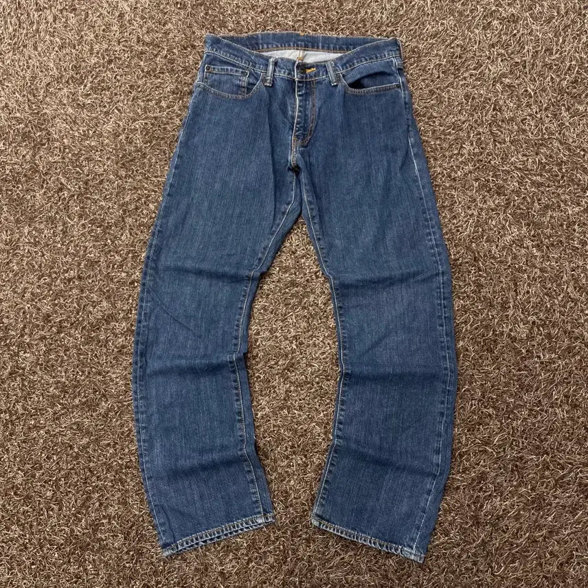 [BUNJANG] Levi's 514 Straight Fit Washed Denim Jeans / 32 리바이스 514 스트레이트 워싱 데님 팬츠