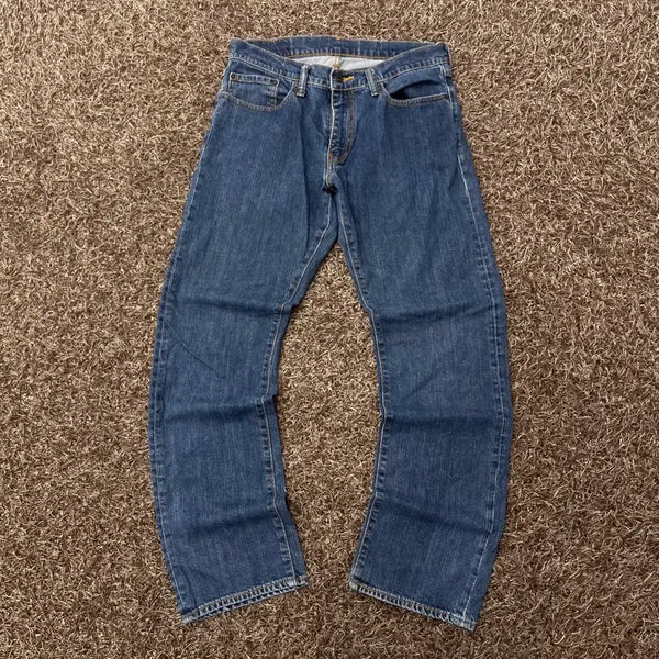 [BUNJANG] Levi's 514 Straight Fit Washed Denim Jeans / 32 리바이스 514 스트레이트 워싱 데님 팬츠