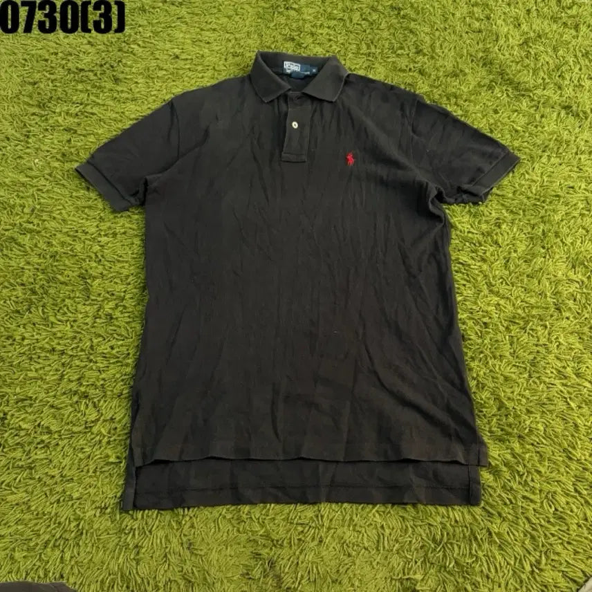 [BUNJANG] Polo Ralph Lauren Short Sleeve Polo Shirt Black M / 폴로 랄프로렌 반팔 카라티 블랙 M