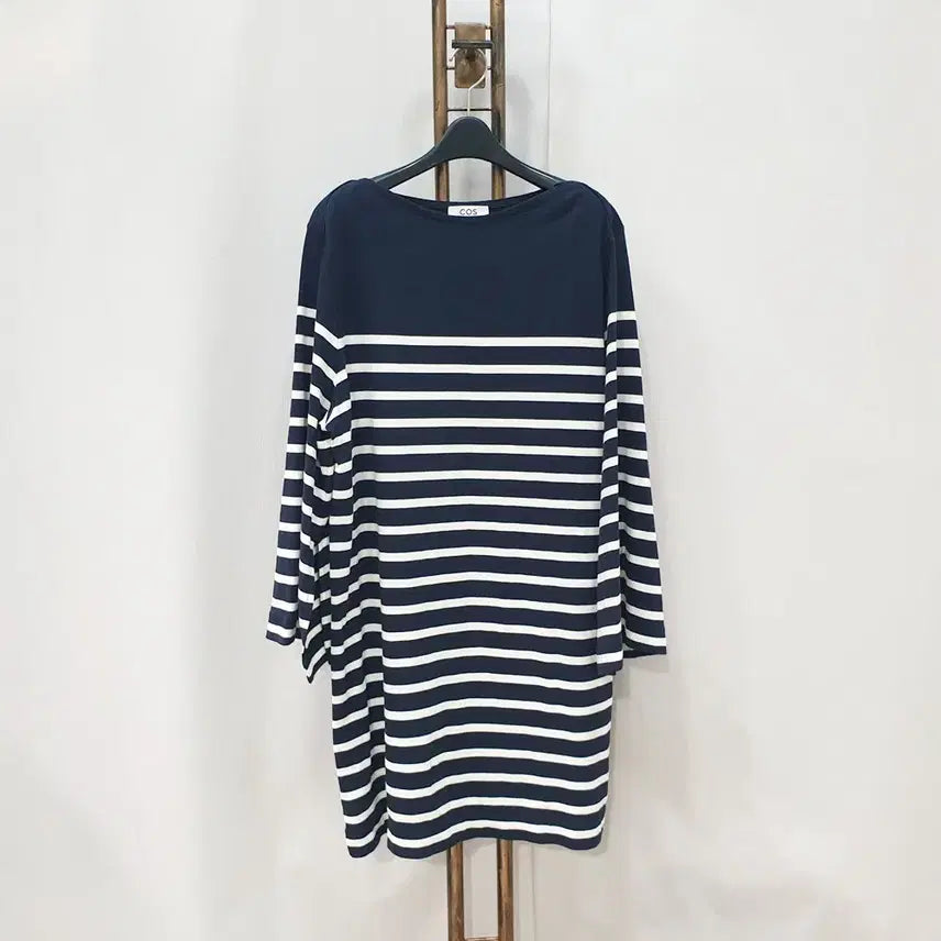 [BUNJANG] COS Striped Dress M / (JJ30911)코스 cos 스트라이프 원피스 M