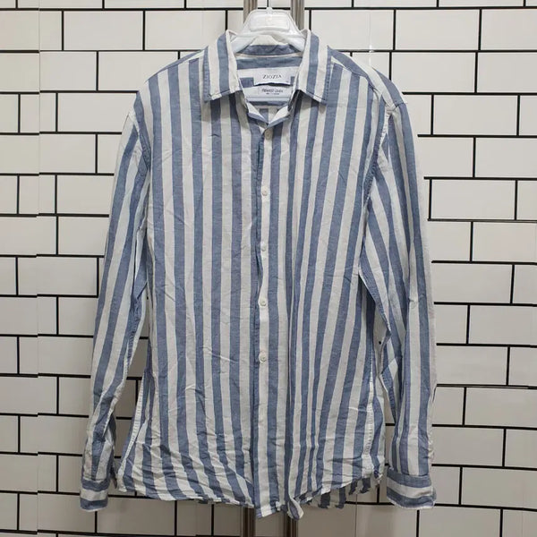 [BUNJANG] Ziozia Linen Shirt White / 흰-298 지오지아 린넨셔츠