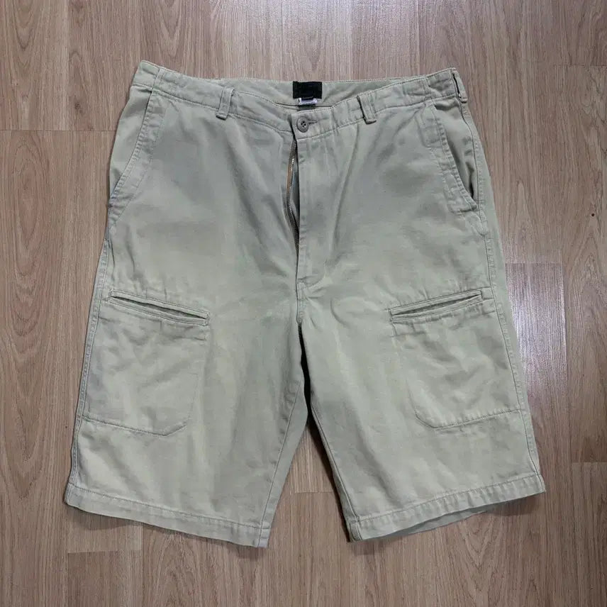[BUNJANG] Vintage 90s Stussy Chino Shorts Beige / [34] 빈티지 90s stussy 미제 올드 스투시 치노 쇼츠 베이지