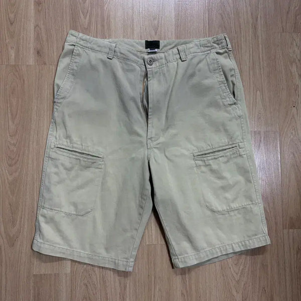 [BUNJANG] Vintage 90s Stussy Chino Shorts Beige / [34] 빈티지 90s stussy 미제 올드 스투시 치노 쇼츠 베이지