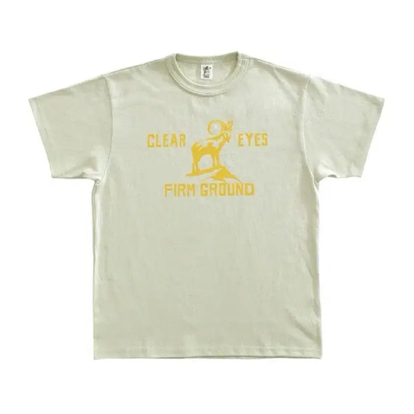 [BUNJANG] Collect Pieces Graphic T-Shirt Beige XL / 컬렉트피시스 반팔 XL