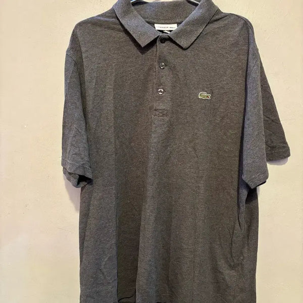 [BUNJANG] Lacoste Authentic Short Sleeve Polo Shirt / 라코스테 정품 반팔카라티
