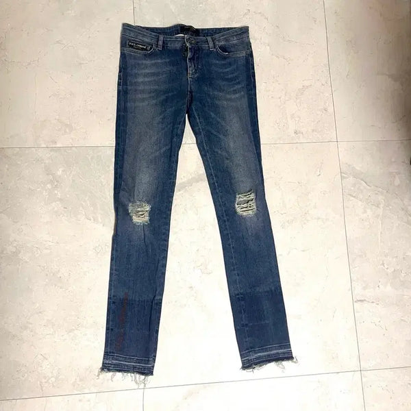 [BUNJANG] Dolce & Gabbana Archive Detailed Denim Jeans / 돌체앤가바나 아카이브 뒷면 포인트 청바지