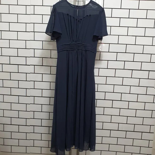[BUNJANG] Chiffon Long Dress / 형-2 쉬폰 롱원피스