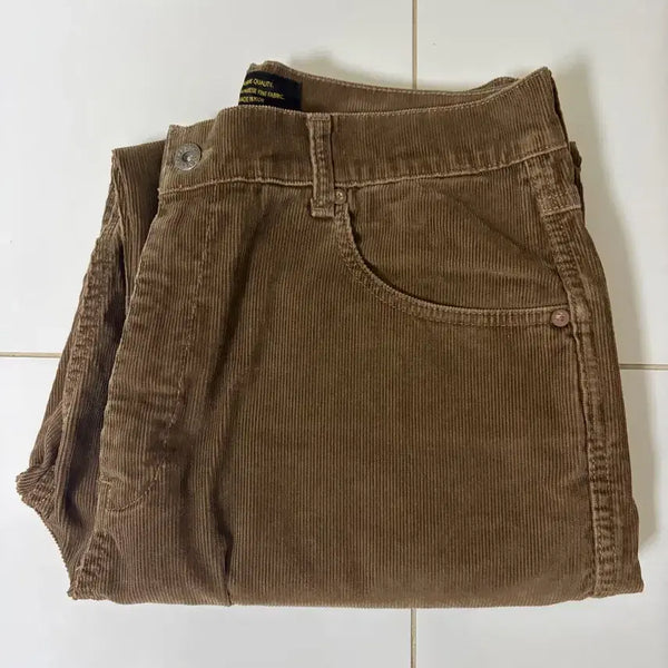 [BUNJANG] Blind Files Bush Pants Size 2 Brown Corduroy / 블라인드파일즈 부쉬 2사이즈
