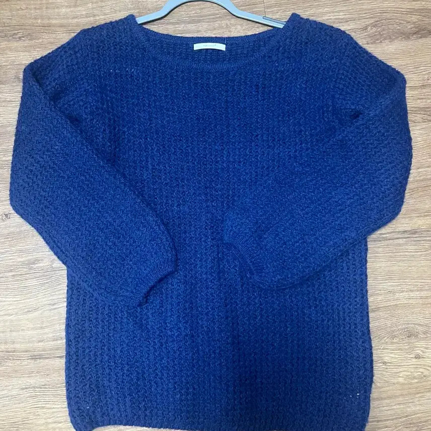 [BUNJANG] Blue Knit Sweater (New) / 블루 니트 스웨터(새상품)