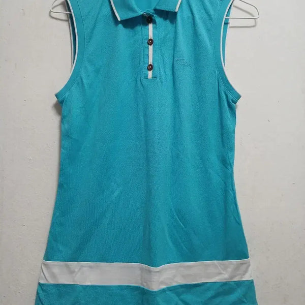 [BUNJANG] Titleist Women's Sleeveless Golf Shirt - Size M (90) / 타이틀리스트 여성 골프웨어 민소매 티셔츠 사이즈 M 90