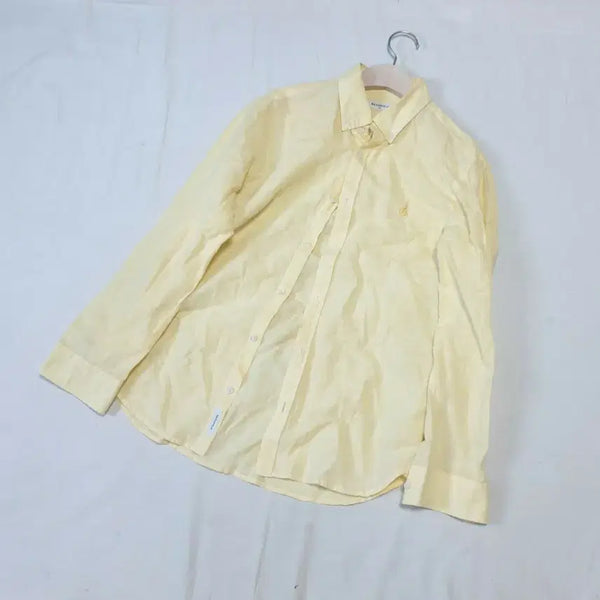 [BUNJANG] Beanpole Yellow Shirt / 빈폴 노랑 셔츠 남방