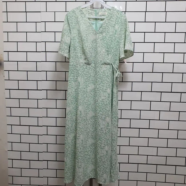 [BUNJANG] Long Sleeve Maxi Dress / 형-4 반팔 롱원피스