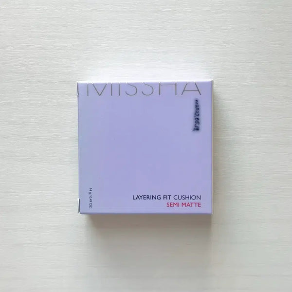 [BUNJANG] MISSHA Layering Fit Cushion Semi Matte (Sealed) / [포장박스 미개봉] 미샤 레이어링 핏 쿠션 세미 매트