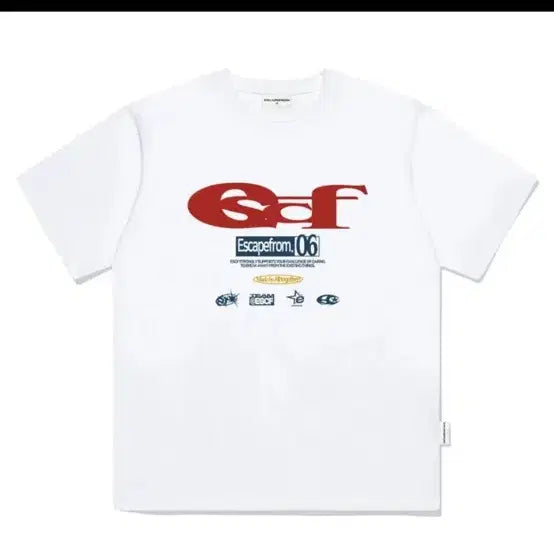 [BUNJANG] Escape from Paris T-Shirt White / 이스케이프프롬 반팔