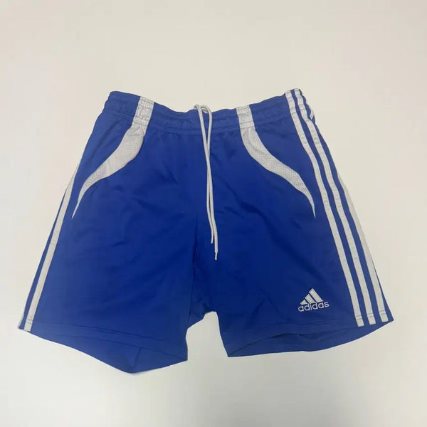 [BUNJANG] Adidas Climacool Soccer Shorts Vintage Blue XL / 희귀!! 아디다스 올드스쿨 클라이마쿨 삼선 싸커 반바지 XL 블루