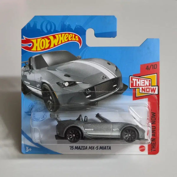 [BUNJANG] Hot Wheels '15 Mazda MX-5 Miata Metallic Gray (Then and Now Series) / [미개봉] 핫휠 '15 마즈다 MX-5 미아타 메탈릭 그레이 ('15 MAZDA MX-5 MIATA)